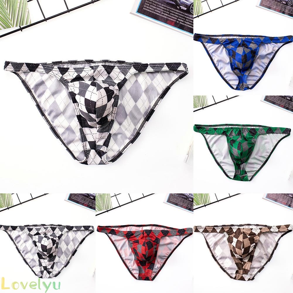 【Ready Stock】Mens Briefs Breathable Bulge Pouch Knickers Lingerie Panties Polyester@New