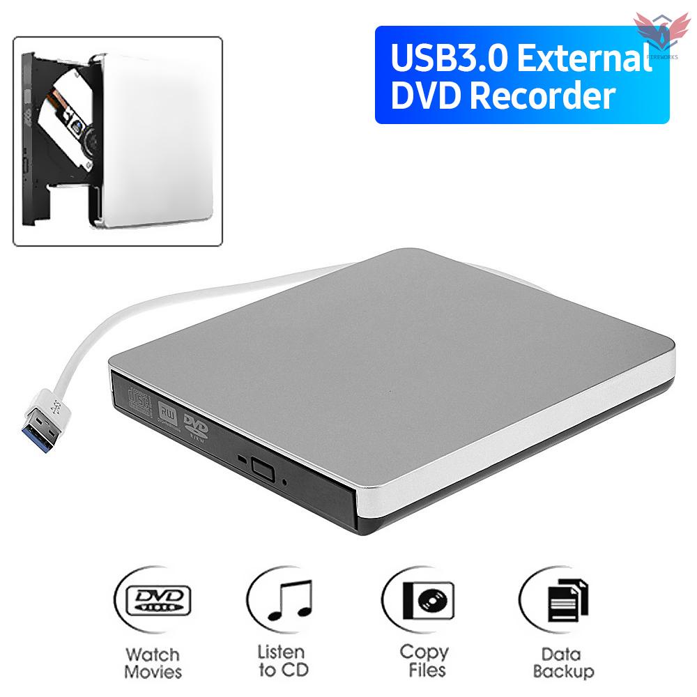 Ổ Đĩa Cd-Rw Dvd-Rw Usb 3.0 Siêu Mỏng Cho Windows / Mac Os | BigBuy360 - bigbuy360.vn