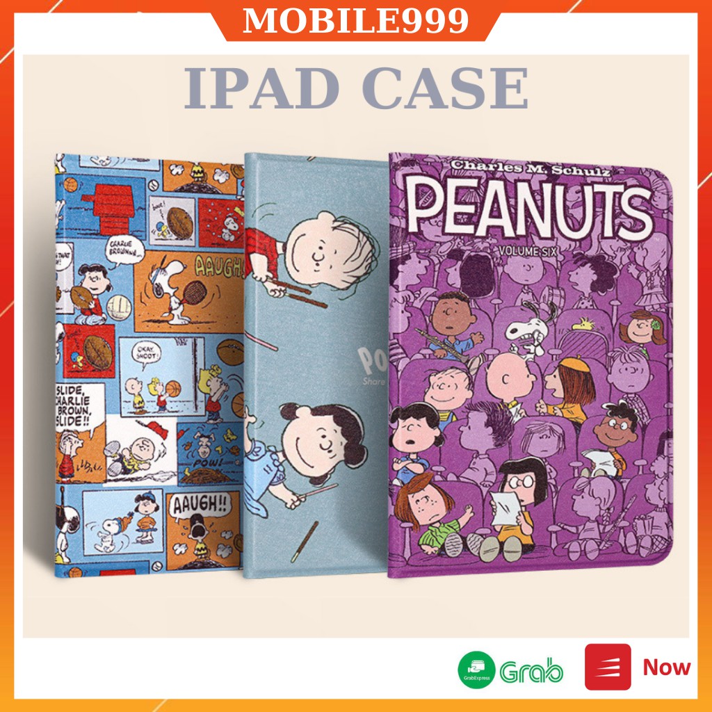 Ốp ipad hình Snoopy kute ốp ipad gen 6/5/Pro 10.5/Air 3/10.2 gen 7/8/Air 1/Air 2/Gen 5/6...MOBILE999 | WebRaoVat - webraovat.net.vn