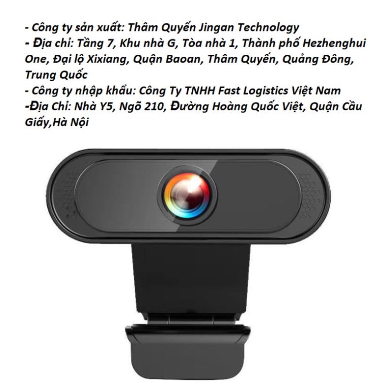 Webcam máy tính có mic full hd 1080p full box siêu nét dùng cho pc laptop bảo hành 1 đổi 1