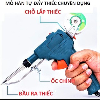 MÁY HÀN MỎ HÀN THIẾC TỰ ĐỘNG ĐẨY THIẾC KHI HÀN LOẠI TỐT LÀM NÓNG NHANH MẪU MỚI