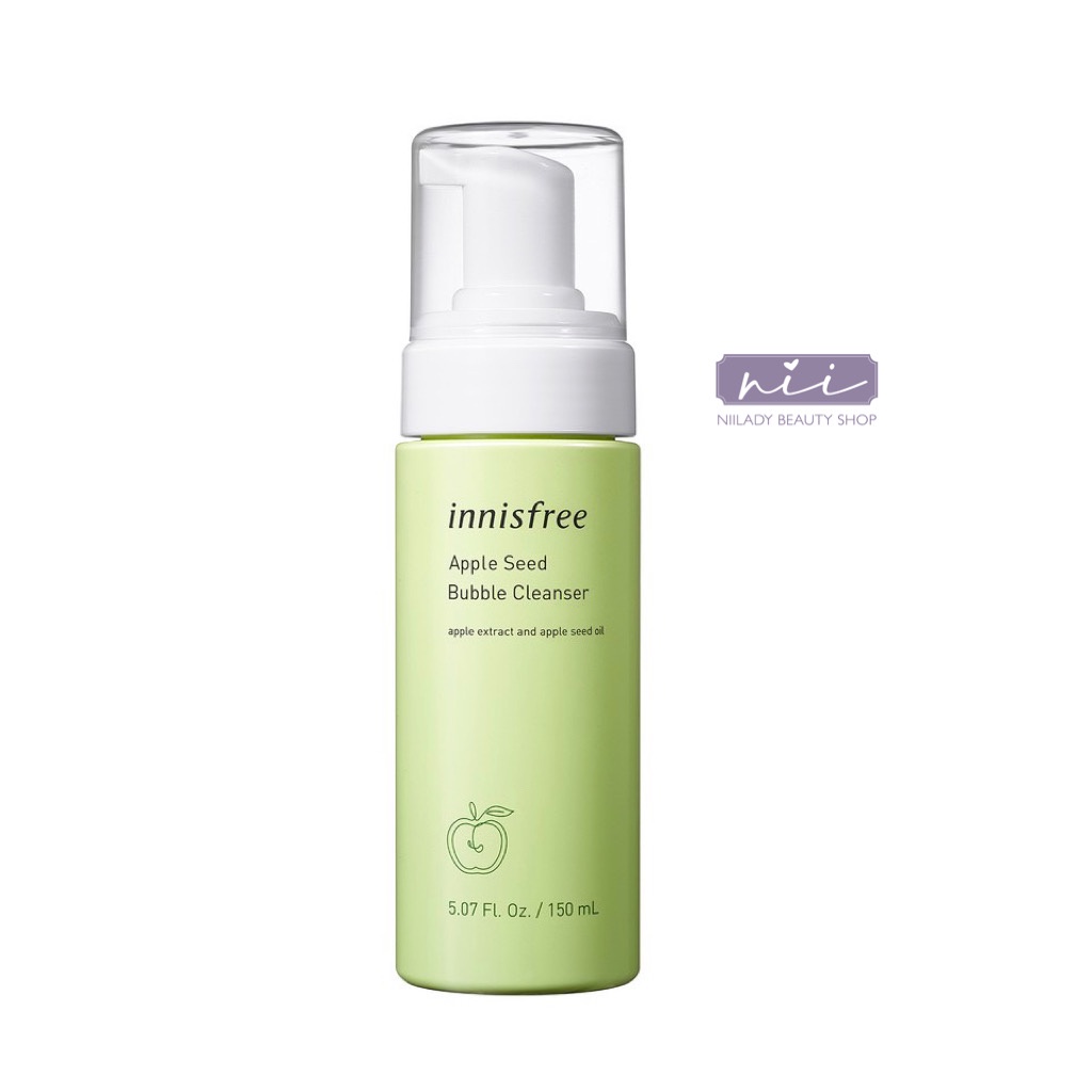 Sữa Rửa Mặt Dạng Bọt Innisfree Apple Seed Bubble Cleanser 150ml