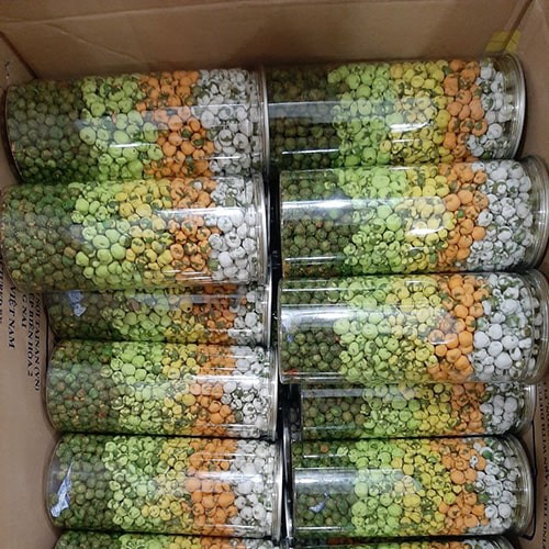 Lon 450Gr Đậu Hà Lan Mix 5 Vị - Nhâm Nhi Tuyệt Vời - Trái Cây Sấy Nhi Nhi Store