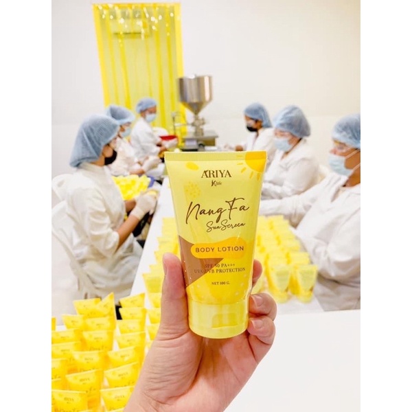 [ JUNHEE _ AUTH ] Kem body chống nắng Nangfa ARIYA Body Lotion Thái Lan
