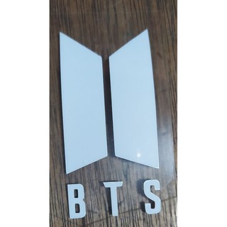 Áo Sơ Mi Polyflex In LOGO Bts Kích Thước 4X8Cm Và