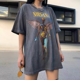 Áo Thun Tee Wash Nirvana