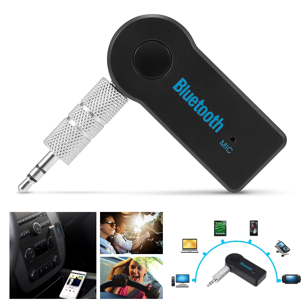 Thiết bị thu phát Bluetooth phát nhạc và đài FM với giắc 3.5mm cho xe ô tô | WebRaoVat - webraovat.net.vn