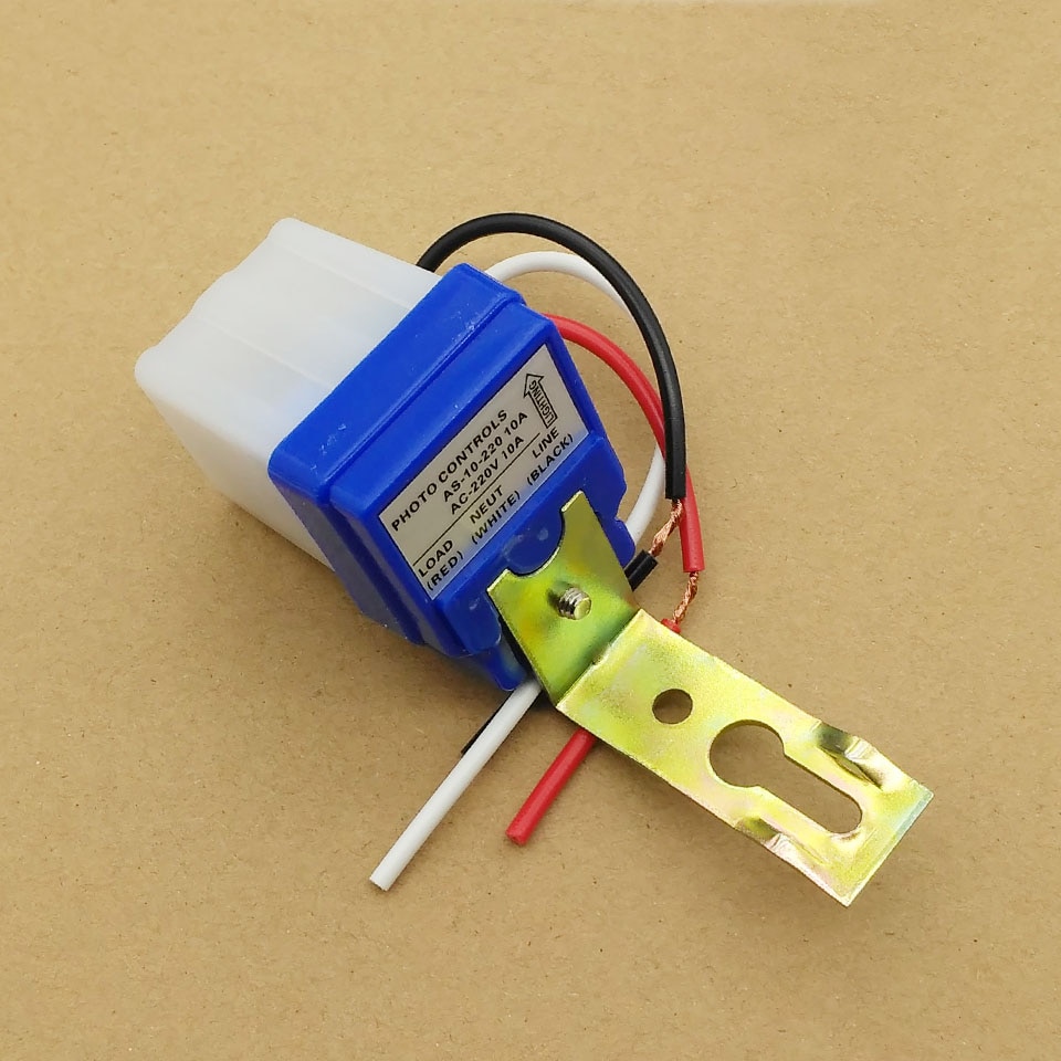 SENSOR Công Tắc Đèn Đường Tự Động As-10 Dc Ac 220v 50-60hz 10a