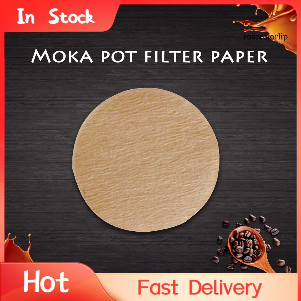 Set 100 Cốc Giấy Lọc Cà Phê Hình Tròn Tiện Dụng