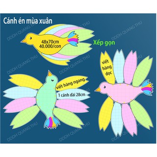 [Đồ dùng dạy học] Chim én mùa xuân