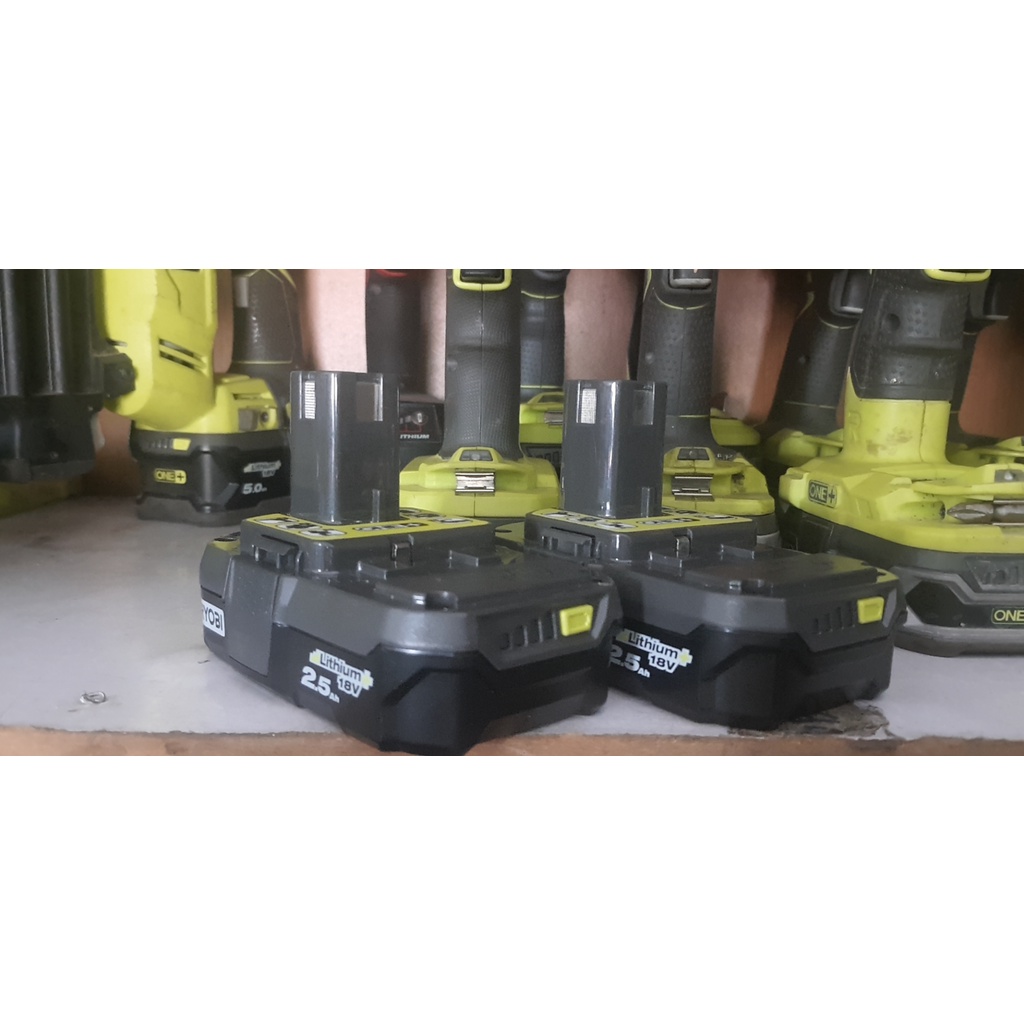 Pin 2.5Ah 18V RYOBI RB18L25