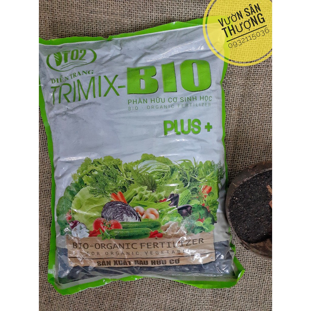 Phân bò sinh học Điền Trang 2,5kg