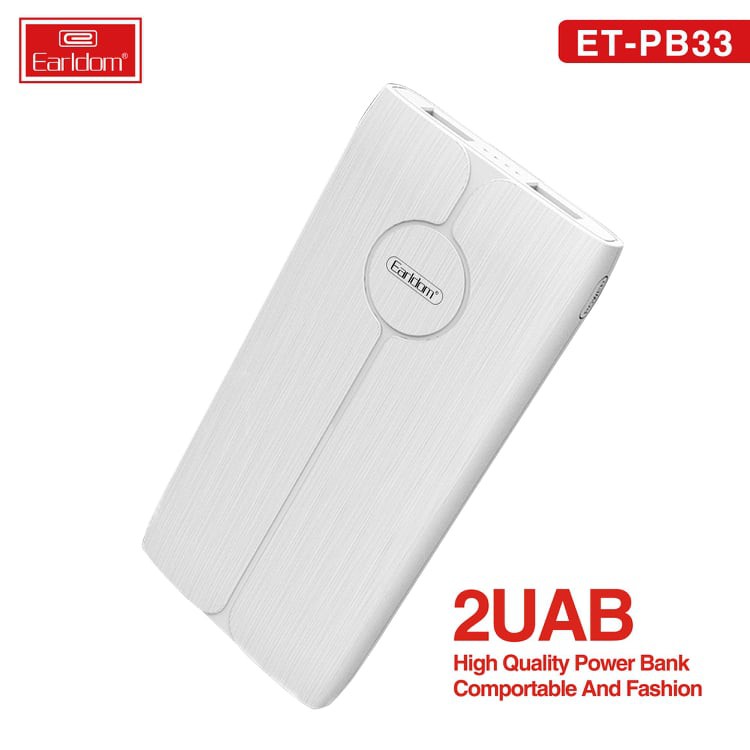 Sạc dự phòng 10.000mAh Earldom ET-PB33