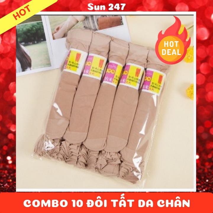 💖 Combo 10 đôi tất da chân nữ loại đẹp 💖