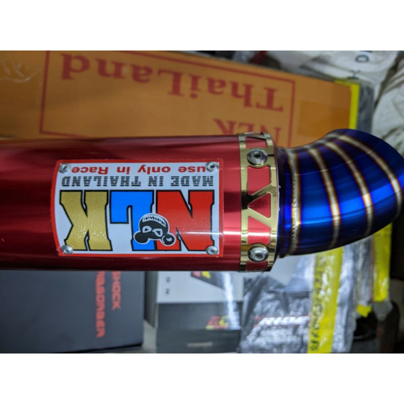 Lon pô NLK gắn cho các dòng xe máy