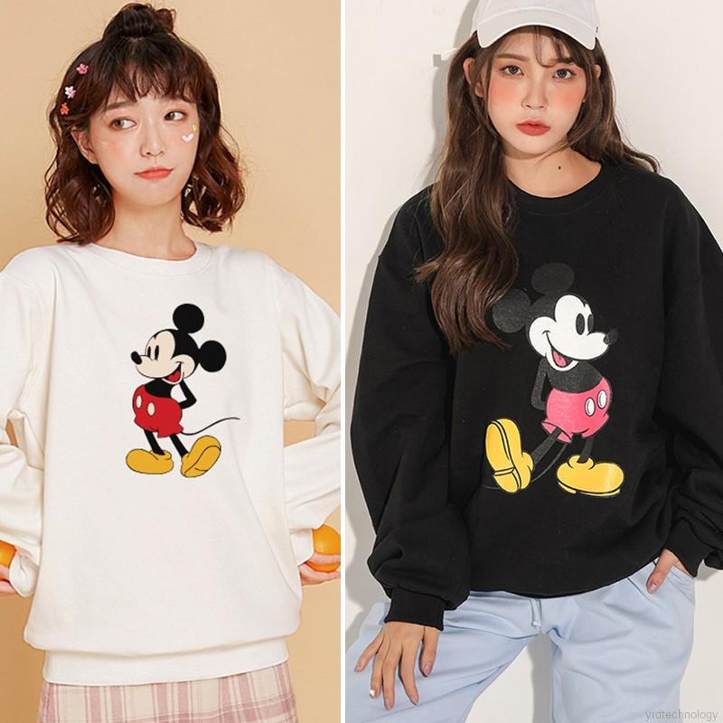 Áo Nỉ Hoodie Dài Tay In Hình Chuột Mickey Ngộ Nghĩnh Đáng Yêu Hợp Thời Trang | BigBuy360 - bigbuy360.vn