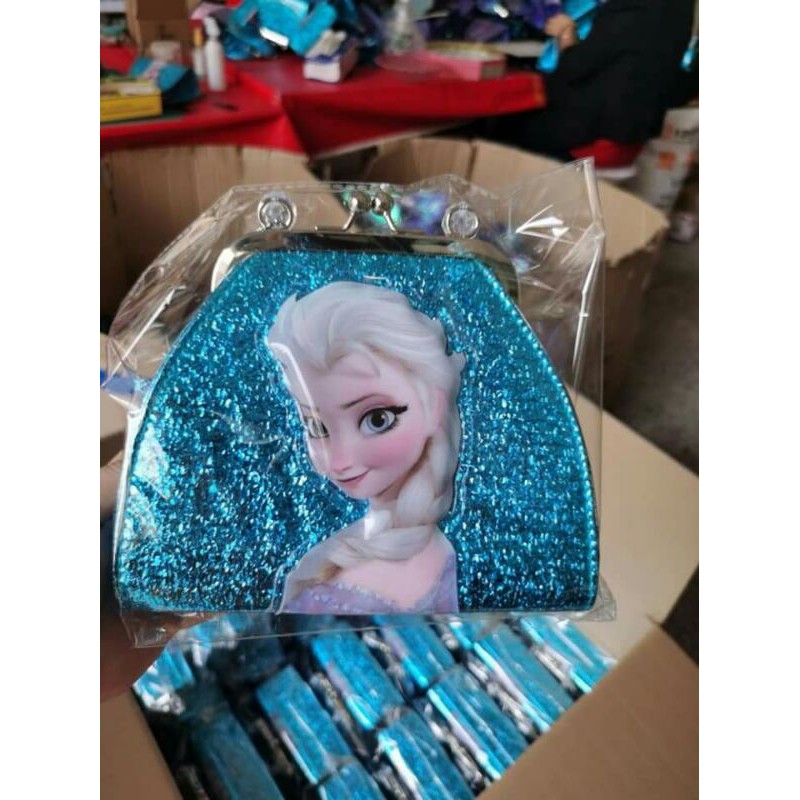 Túi elsa cho bé chuẩn hãng kèm quai ngắn đính hạt siêu xinh