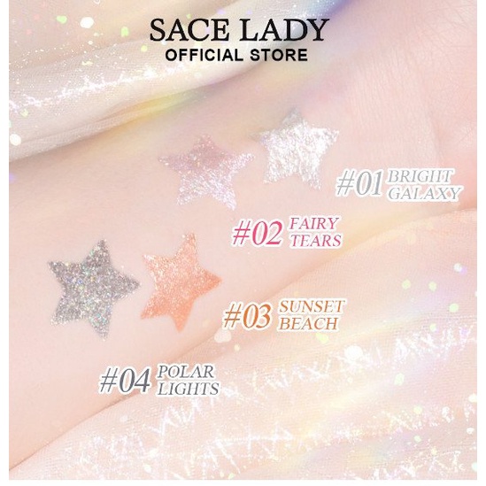 Nhũ kim tuyến SACE LADY phấn mắt dạng lỏng 2,5g SL329