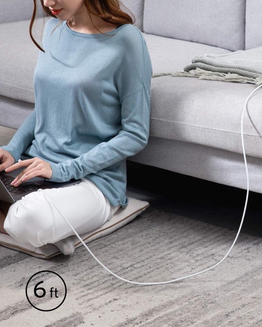 Cáp Anker Powerline III Usb-C to C 1.8m Max 100w Bảo Hành 18 T (A8856)