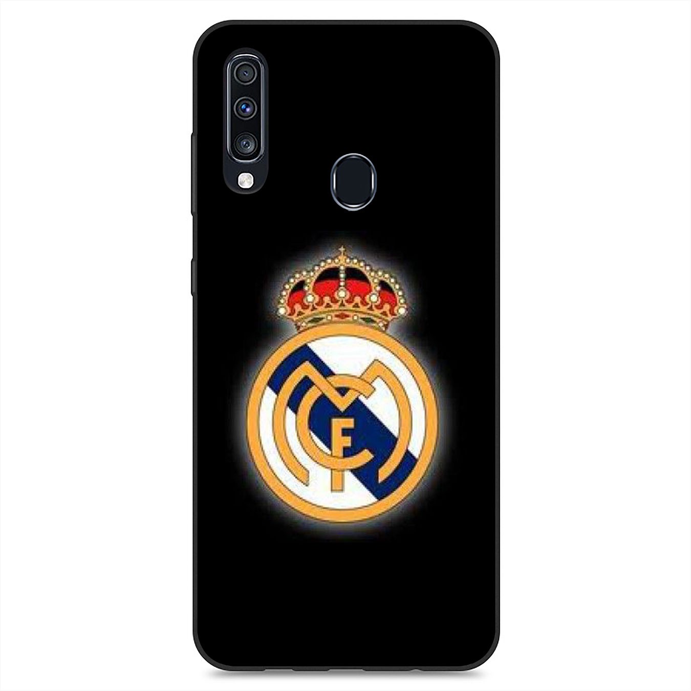 Ốp điện thoại silicon hình logo CLB Real Madrid cho Samsung Galaxy A11 A31 A10 A20 A30 A50 A10S A20S A30S A50S A71 A51