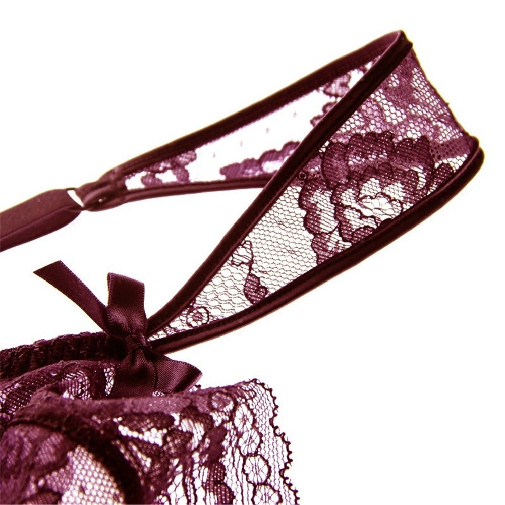 Bộ đồ lót 2 mảnh Varsbaby dạng ren xuyên thấu cho nữ v323 | BigBuy360 - bigbuy360.vn