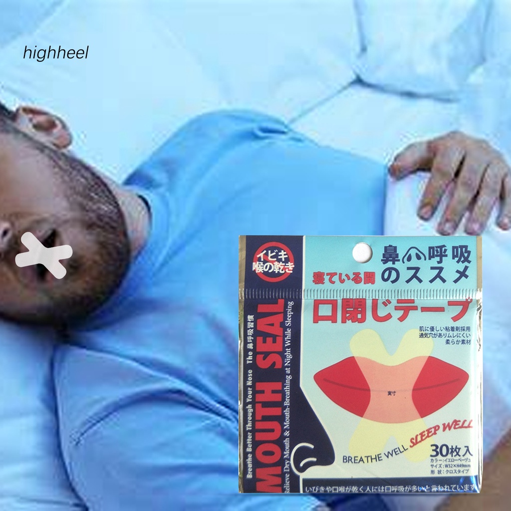Miếng băng dán miệng khi ngủ giúp chống ngáy