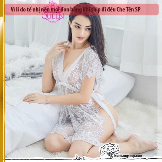[Hàng Loại 1- Cao Cấp] Váy ngủ sexy QS325D - Đầm ngủ sexy ren 2 dây quyến rũ