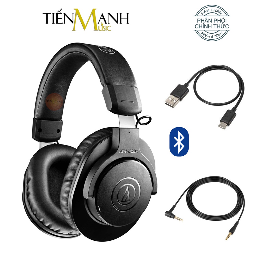 Tai Nghe Không Dây Audio Technica ATH-M20XBT Wireless M20X-BT Headphones ATH M20XBT