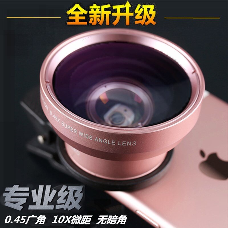 Bộ Lens Điện Thoại Siêu Góc Rộng 0.45x + 12.5x Cho IPhone 11 12 Xiaomi