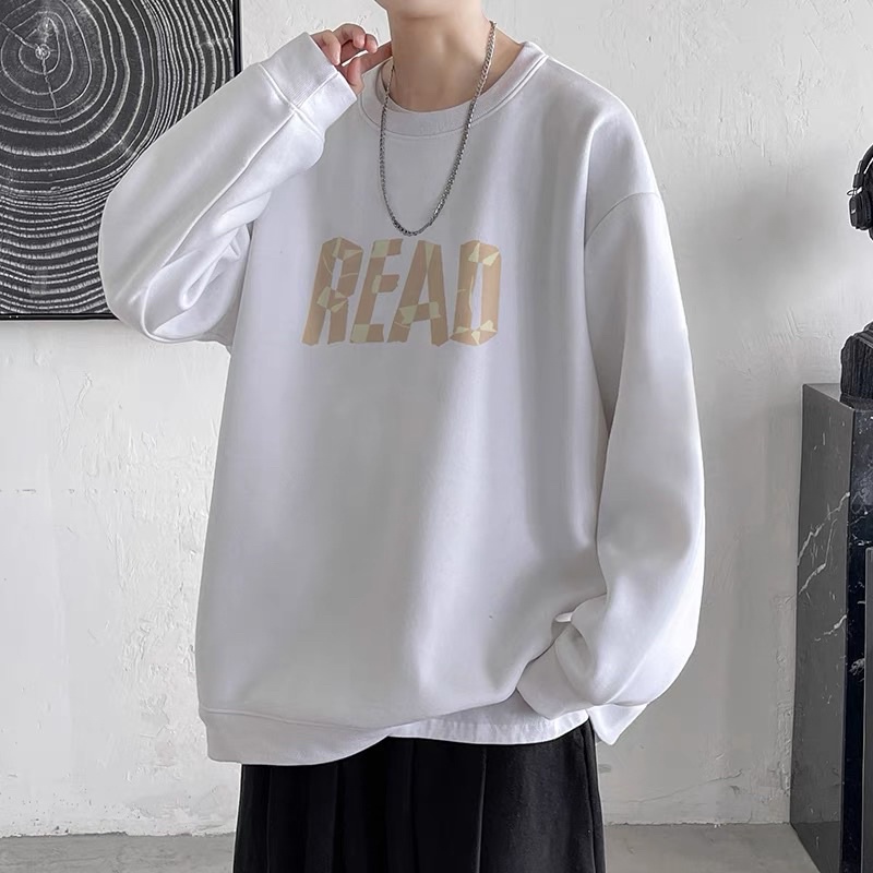 Áo HOODIE-SWEATER Nỉ Bông Unisex READ Tay Dài