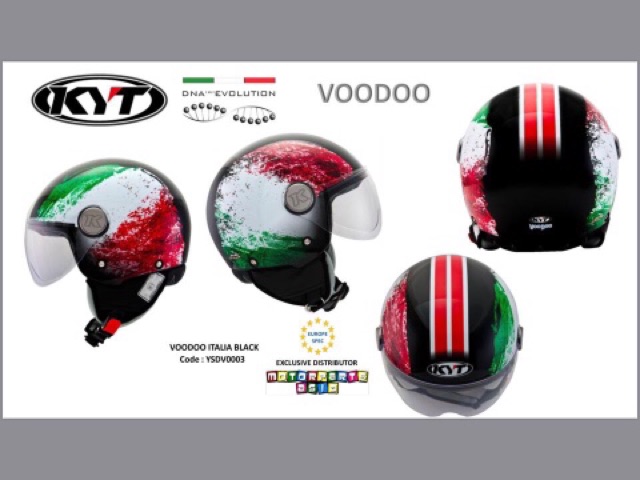 Nón bảo hiểm KYT VOODOO