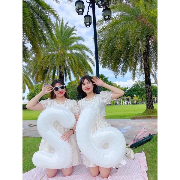 Đầm Hở Lưng Xoè Ngắn JARI-CLOTHES Cổ Hạt Xinh Nơ Dễ Thương Tay Ngắn