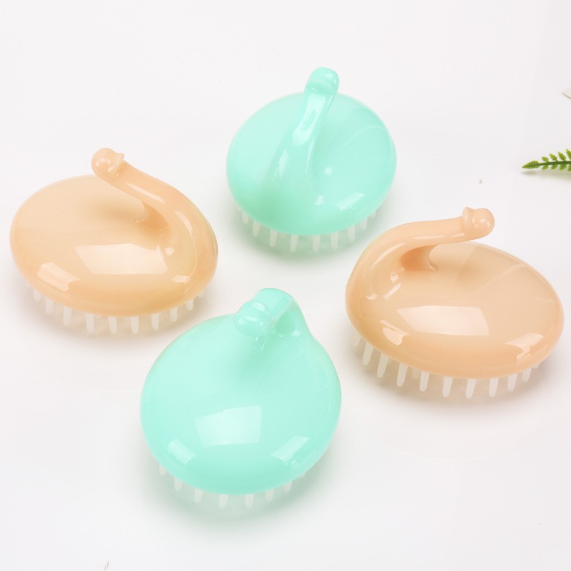 Lược Gội Đầu Silicon Massage Đầu, Thư Giãn, Làm Sạch Da Đầu, Tẩy Tế Bào Chết
