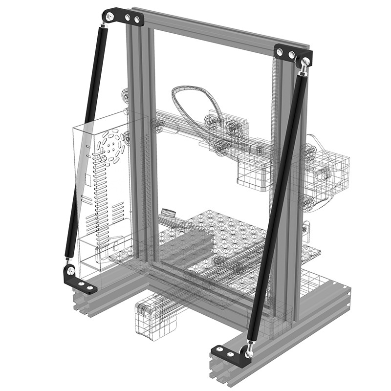 Bộ Giá Đỡ Cho Máy In 3d Ender-3S / Ender-3 Pro Diy | BigBuy360 - bigbuy360.vn