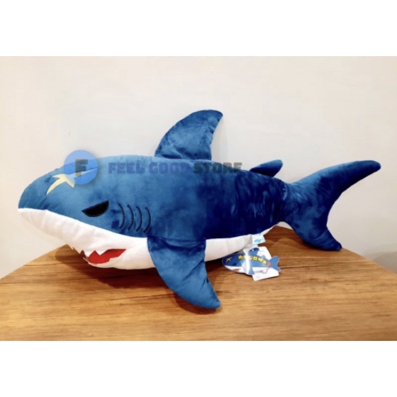 [AMUSE] Cá mập bông hàng gắp Toreba Big XXL White Shark Mega Jumbo chính hãng Nhật Bản