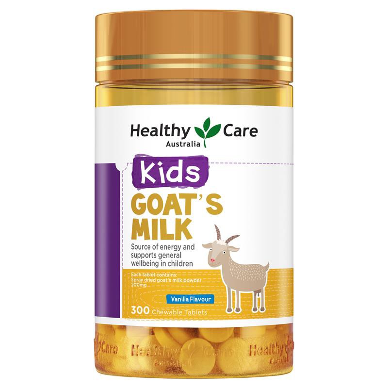 Kẹo Sữa Dê Goat's Milk HealthyCare Kids 300 viên
