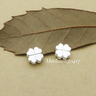 [S925] Charm bạc cỏ 4 lá may mắn - MH092 MOCHUONG JEWELRY