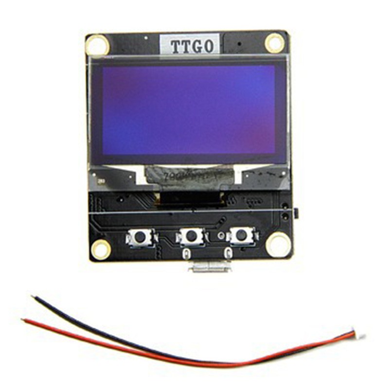 1 Mô Đun Thời Tiết WiFi ESP8266 OLED SH1106 1.3 inch IPEX 8dBi Kèm Ăng Ten