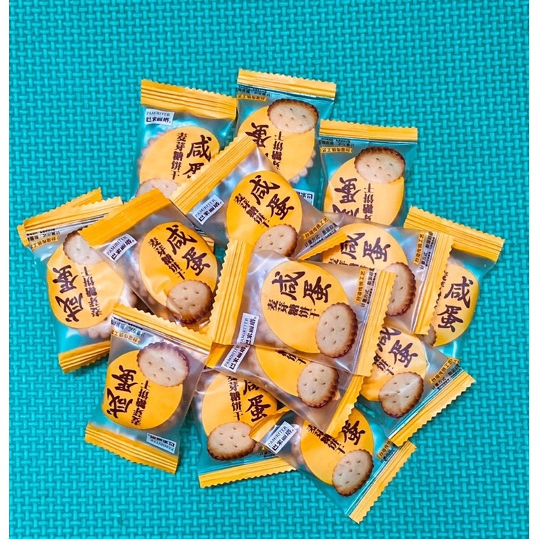 HCM Bịch to Bánh qui Trứng Muối Đài Loan 500g
