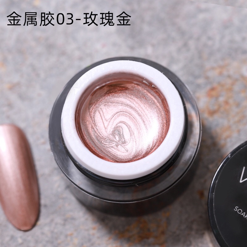 Gel metal VEDEENI vẽ viền, vẽ trang trí móng