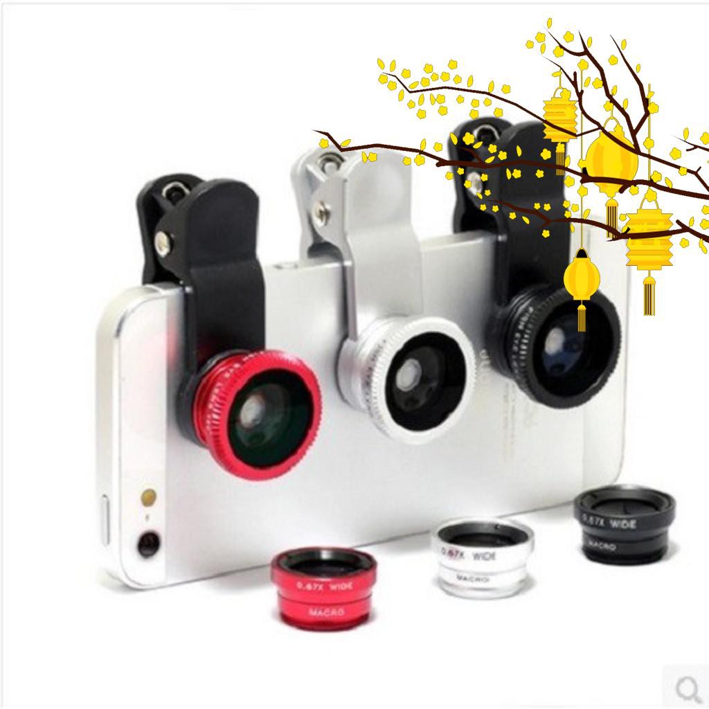 [Giá tốt] Bộ 3 Lens hỗ trợ chụp hình Q001 hỗ trợ ship