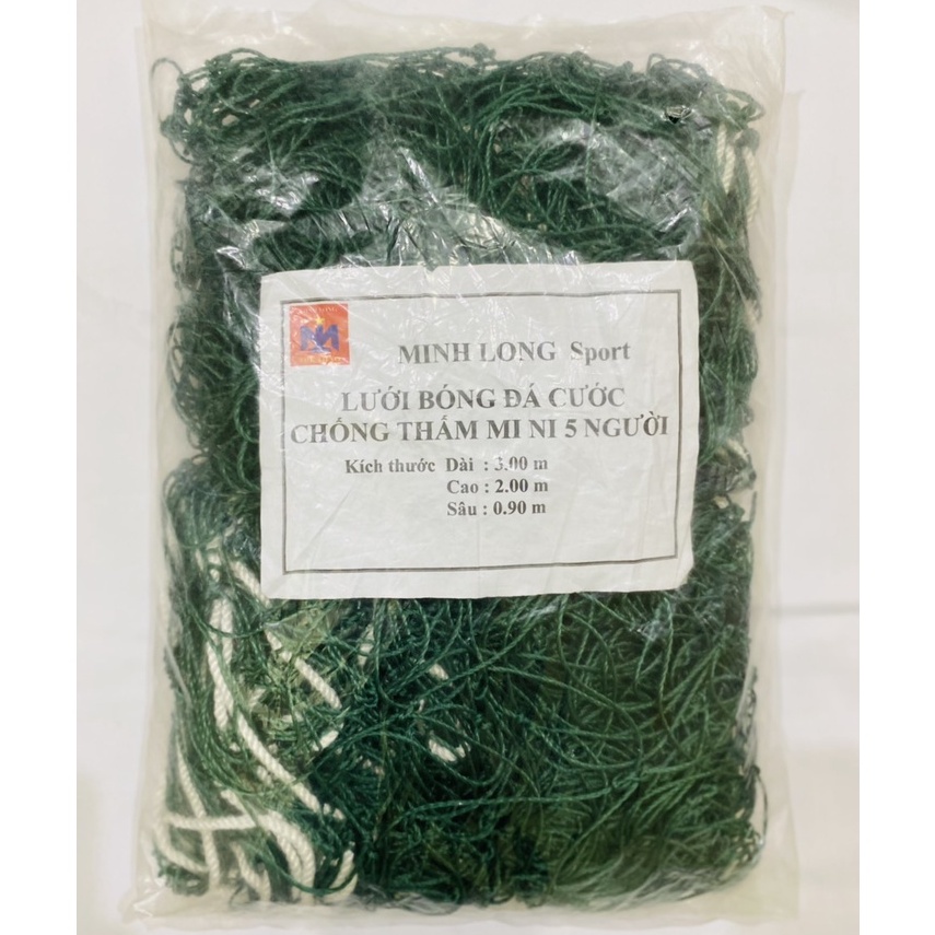 Lưới Khung Thành Bóng Đá 5 Người [ Hàng Cao Cấp ] Lưới Cầu Môn Bóng Đá ( 1 Bộ Có 2 Lưới )
