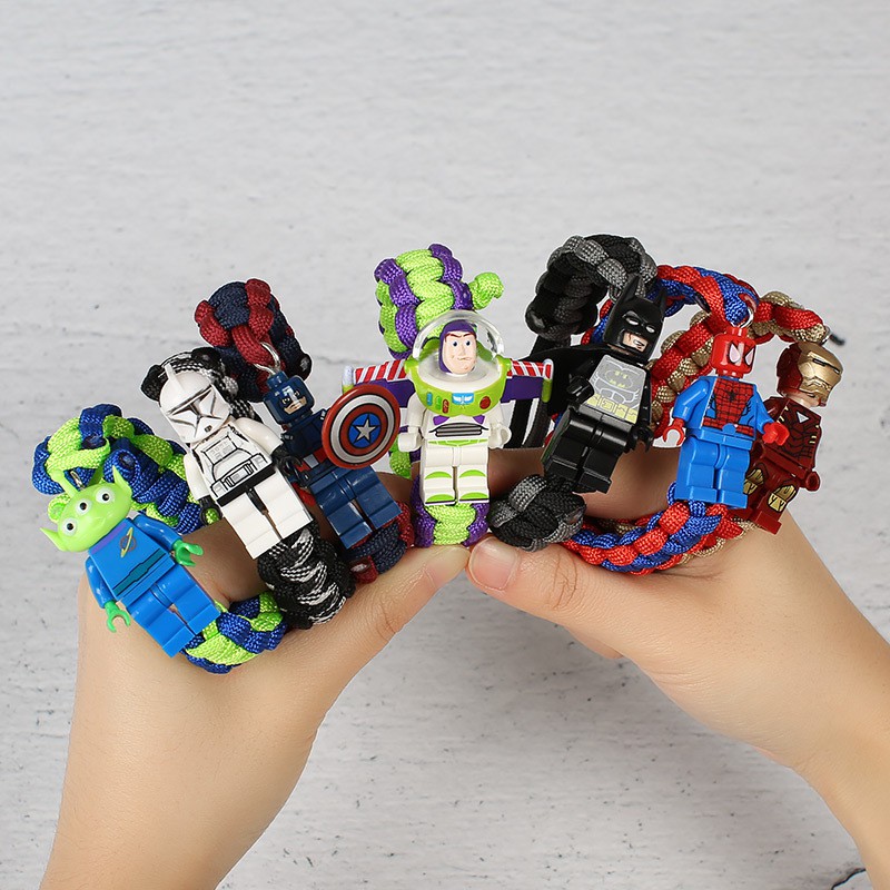 [17 MẪU] Vòng Tay LEGO Minifigures - Vòng Đeo Tay Paracord Mẫu Độc Lạ ⭐️ | BigBuy360 - bigbuy360.vn