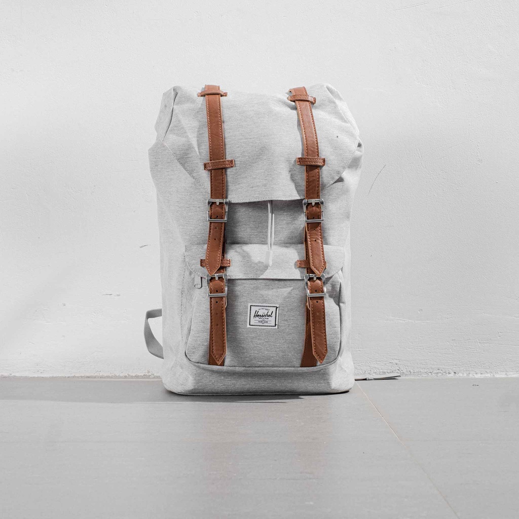 Balo Herschel Backpack Light Grey