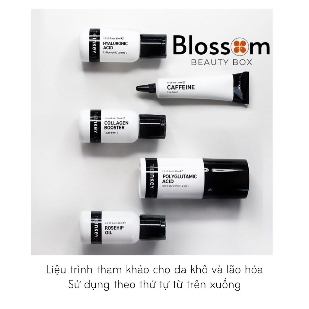 [Sephora US] [KHÔNG HỘP GIẤY]  Serum chống lão hóa COLLAGEN BOOSTER firming peptide THE INKEY LIST