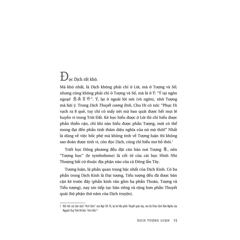 Sách - Dịch Tượng Luận , Tự Vi Bí Kiếp ( Thu Giang - Nguyễn Duy Cần )