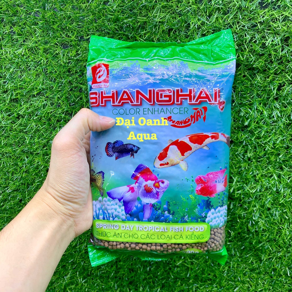 Thức Ăn Cá ShangHai Túi 500g - Cám Cá Cảnh SHANGHAI