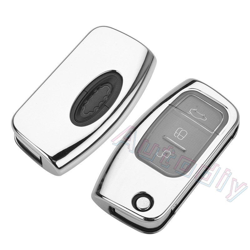 Ốp Bảo Vệ Chìa Khóa Xe Hơi Ford Focus C-max Ecosport S-max ESCORT Escape Bằng Chất Liệu TPU Mềm Mại