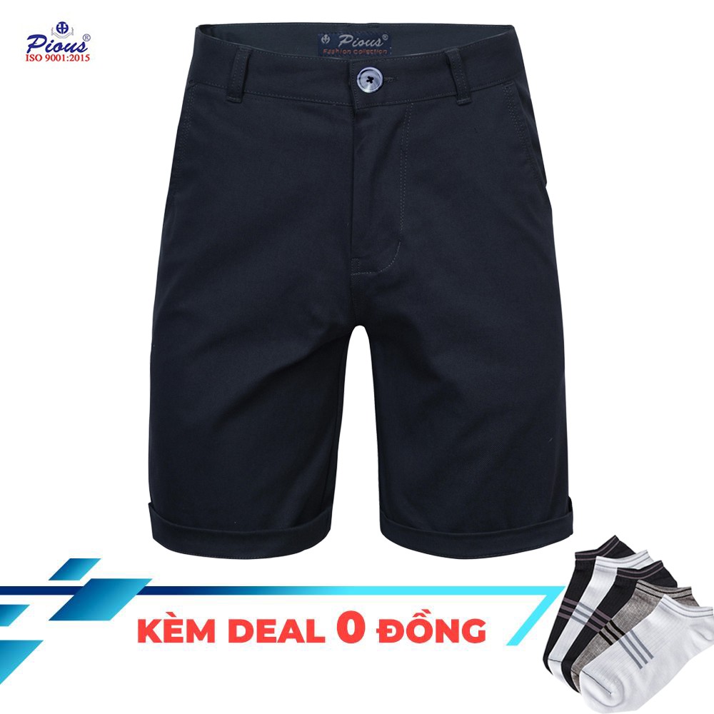 Quần short kaki nam cao cấp pious kkt008 (co giãn) | BigBuy360 - bigbuy360.vn
