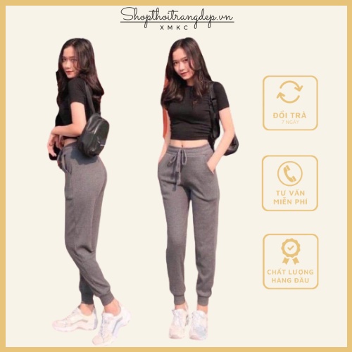 Quần Jogger Len Tăm Cao Cấp